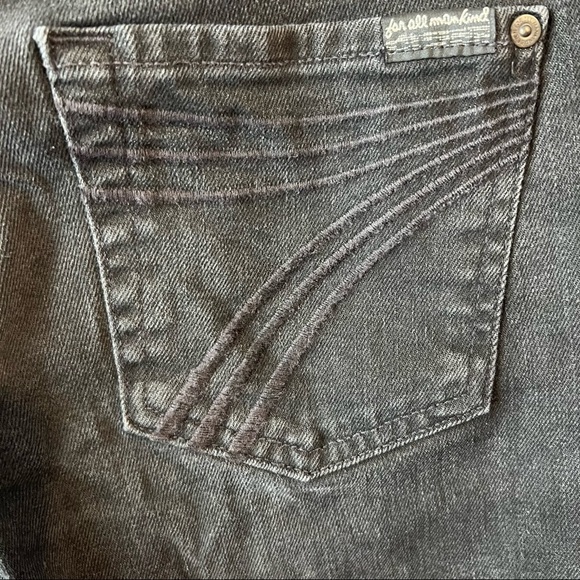 7 for all Mankind black Dojo jeans - Picture 4 of 8